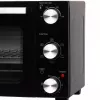 Elektrinė orkaitė ant stalviršio Adler AD 6024 – kompaktiška 22 l talpa, 1300 W, juoda
