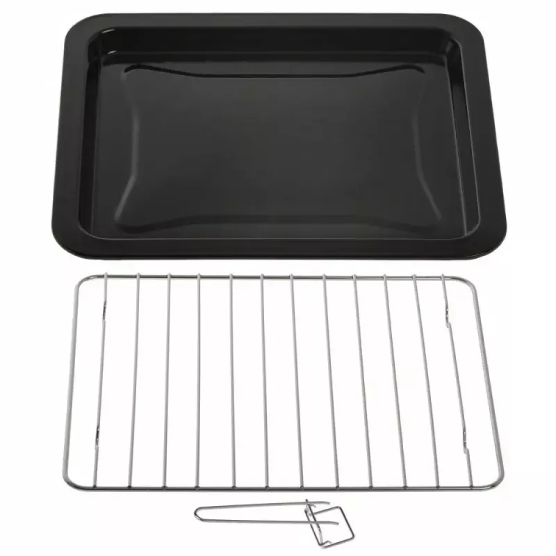 Elektrinė orkaitė ant stalviršio Adler AD 6024 – kompaktiška 22 l talpa, 1300 W, juoda