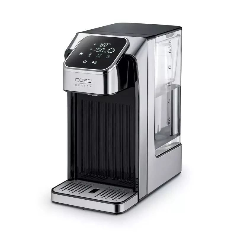 Caso HW 770 Advanced Turbo karšto vandens dozatorius, 2,7 L, 2600 W, juodas/nerūdijantis plienas