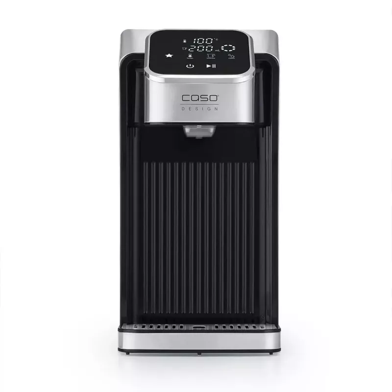 Caso HW 770 Advanced Turbo karšto vandens dozatorius, 2,7 L, 2600 W, juodas/nerūdijantis plienas