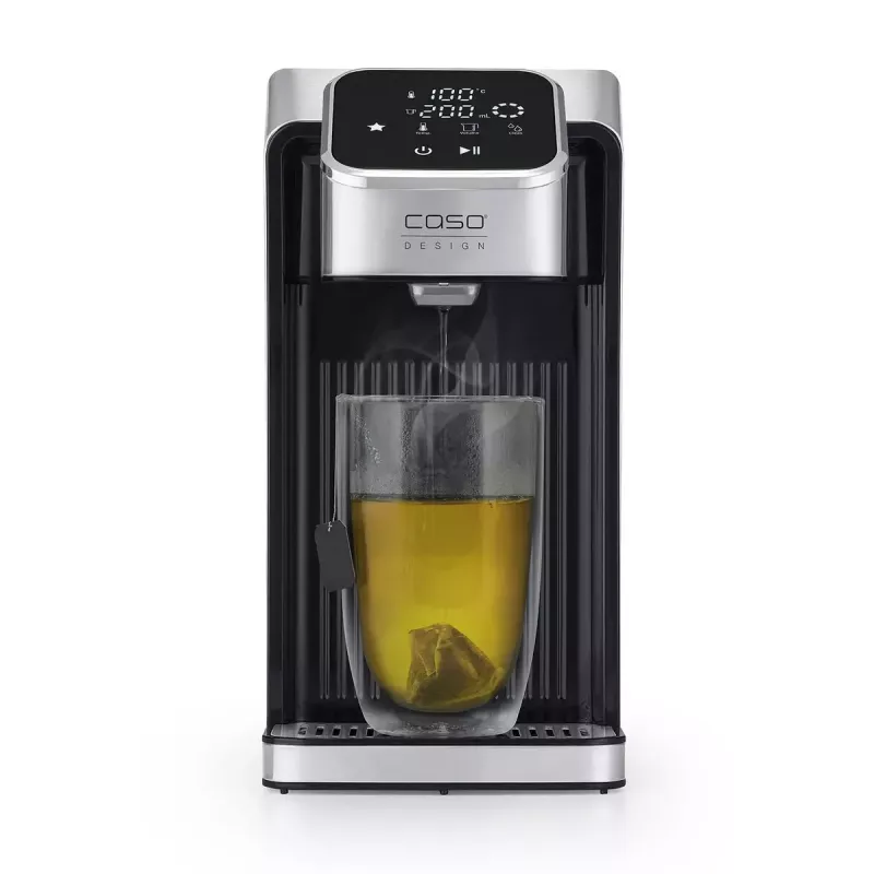 Caso HW 770 Advanced Turbo karšto vandens dozatorius, 2,7 L, 2600 W, juodas/nerūdijantis plienas