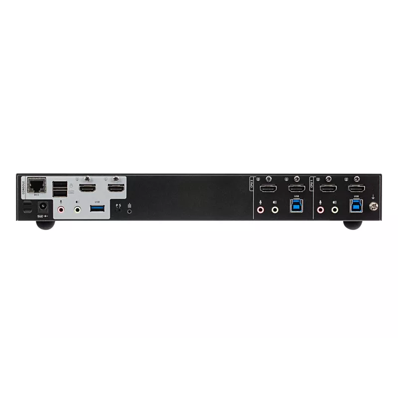 ATEN CS1842 2 prievadų USB 3.0 4K HDMI dviejų monitorių KVMP jungiklis