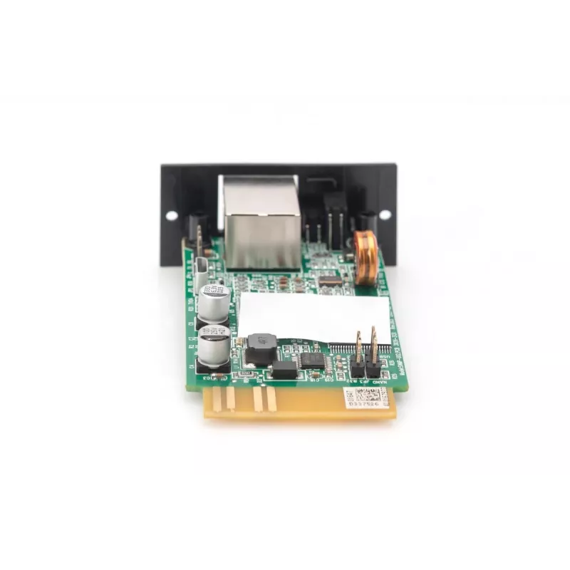 DIGITUS SNMP kortelė V2.0, skirta DIGITUS OnLine UPS stovo montavimo DN-170xxx serijai