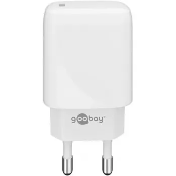 Goobay 65406 AC įkroviklis USB Type-C 5V ausinėms, išmaniesiems telefonams, nešiojamiesiems kompiuteriams