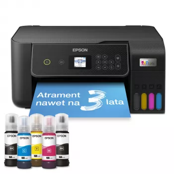 Daugiafunkcinis spausdintuvas Epson EcoTank L3280 rašalinis spalvotas spausdinimas, A4, 5760×1440 dpi, Wi‑Fi, juodas