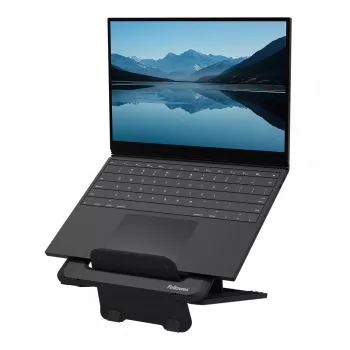 Fellowes Breyta reguliuojamas nešiojamojo kompiuterio stovas, iki 14 colių, 4 kg, juodas