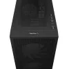 Korpusas DeepCool CH360 DIGITAL Micro Tower, grūdintas stiklas, microATX/Mini-ITX, priekyje 2x140mm, įmontuotas ekranas, USB-C
