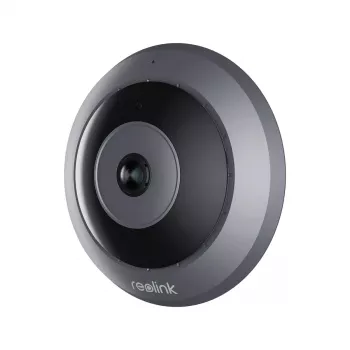 IP stebėjimo kamera Reolink Fisheye P520 6MP kupolas, 2560×2560, 180° žuvies akis, PoE/DC, microSD iki 256 GB