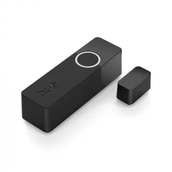 Philips Secure kontaktinis jutiklis, belaidis, ZigBee, juodas, durims/langui, lipni juosta/varžtas, III