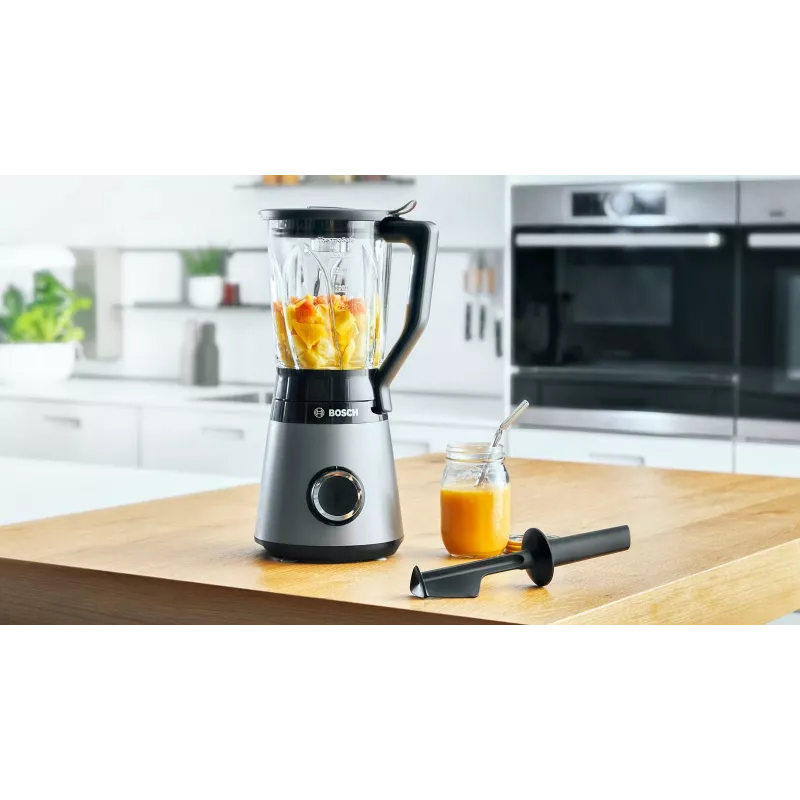Stalinis blenderis Bosch Serie 4 MMB6141S, 1,5 l, 1200 W, sidabrinis
