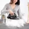Tefal Puregliss FV8062E0 lygintuvas sausam ir gariniam lyginimui, Durilium AirGlide Autoclean padas, 3000 W, juoda/pilka