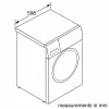 Skalbimo mašina Bosch WGG244ZMSN, priekinė pakrova 9 kg, energijos klasė A