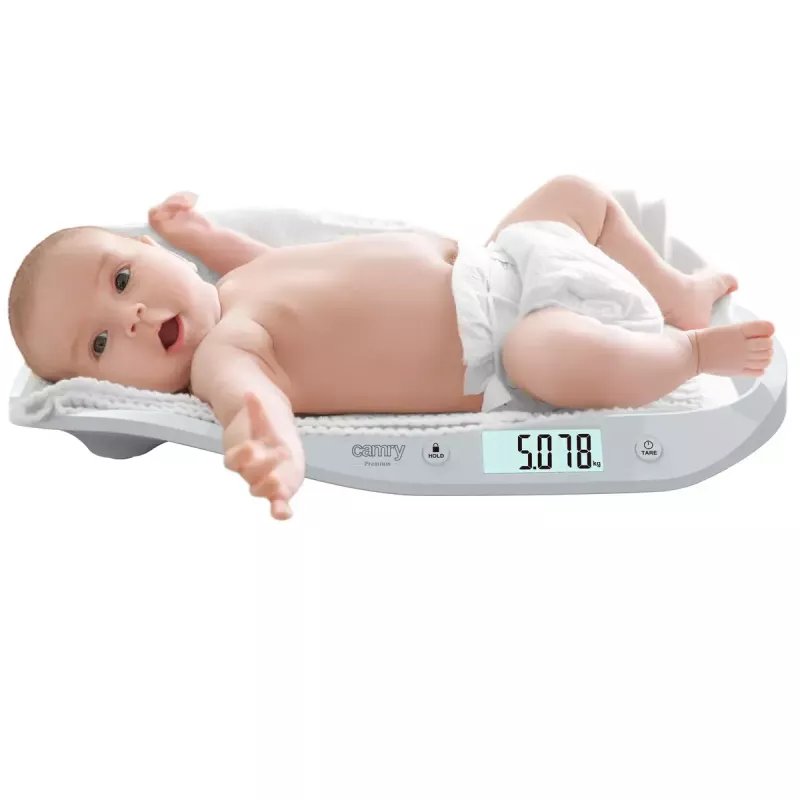Svarstyklės kūdikiams Camry CR 8185, maksimalus svoris 20 kg, balta