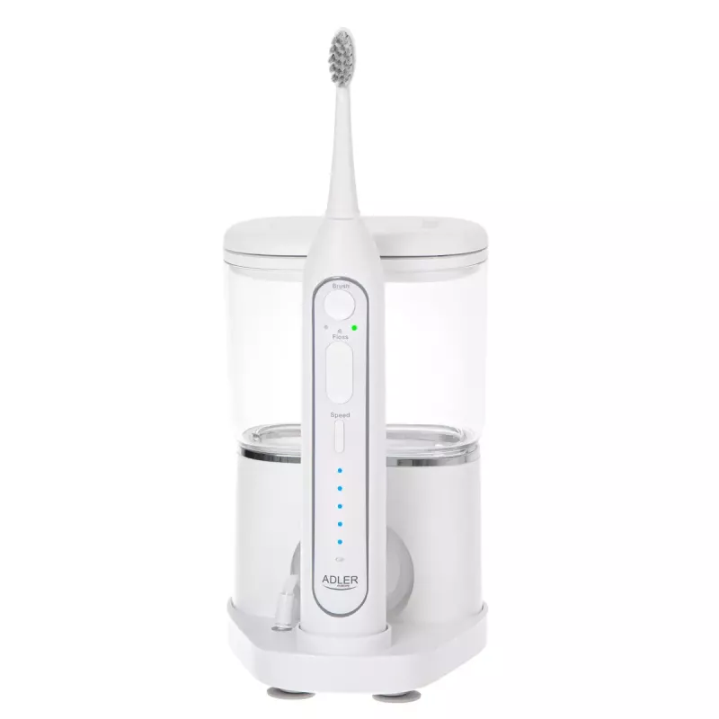 Adler AD 2180w 2-in-1 vandens ir soninio dantų šepetėlio kombinuotas prietaisas