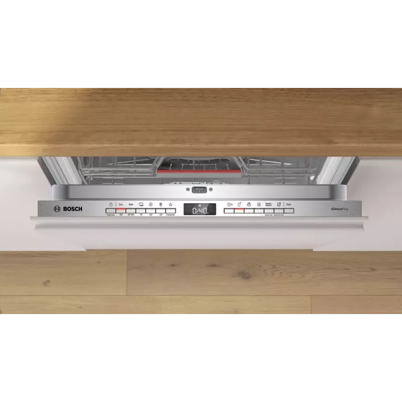 Bosch Serie 4 SMV4EMX71S pilnai įmontuojama indaplovė 14 stalvių