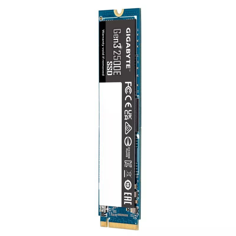 GIGABYTE Gen3 2500E 500GB M.2 PCIe 3.0 NVMe SSD diskas