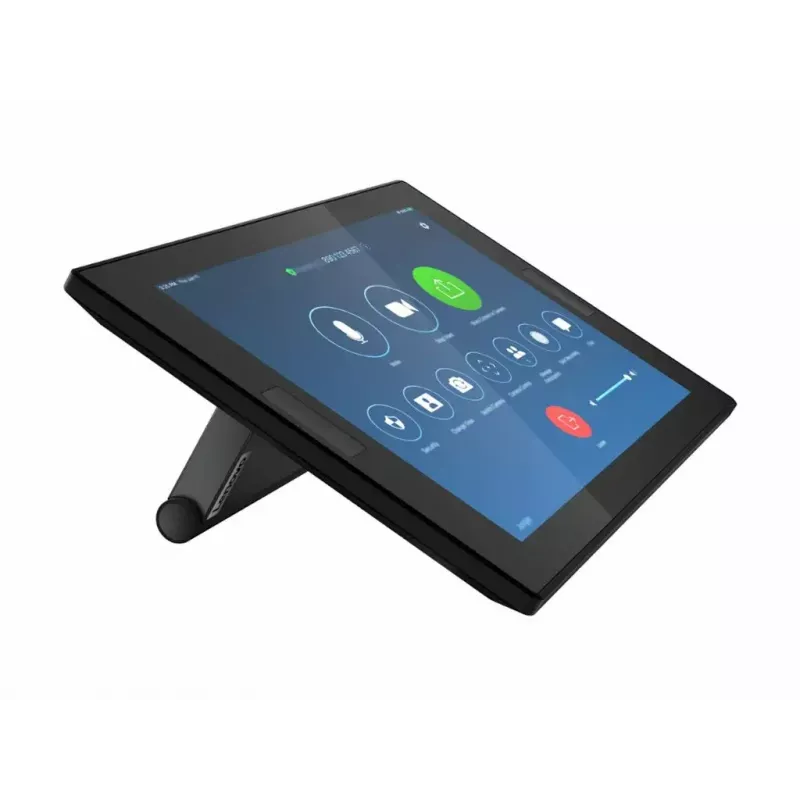Konferencinis valdiklis Lenovo ThinkSmart 12QL0004MT, skirtas Zoom, kompaktiškas juodas blokas susitikimų valdymui