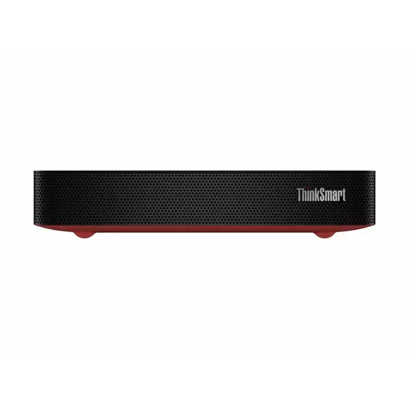 Konferencinis valdiklis Lenovo ThinkSmart 12QL0004MT, skirtas Zoom, kompaktiškas juodas blokas susitikimų valdymui