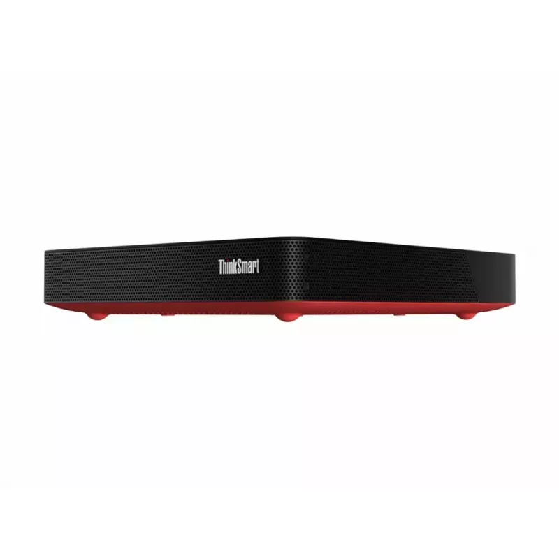 Konferencinis valdiklis Lenovo ThinkSmart 12QL0004MT, skirtas Zoom, kompaktiškas juodas blokas susitikimų valdymui