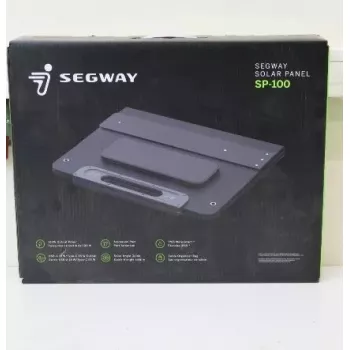 Išpardavimas. Segway saulės kolektorius 100 W, IŠPAKUOTAS, NAUDOTAS, ĮBRĖŽIMAI