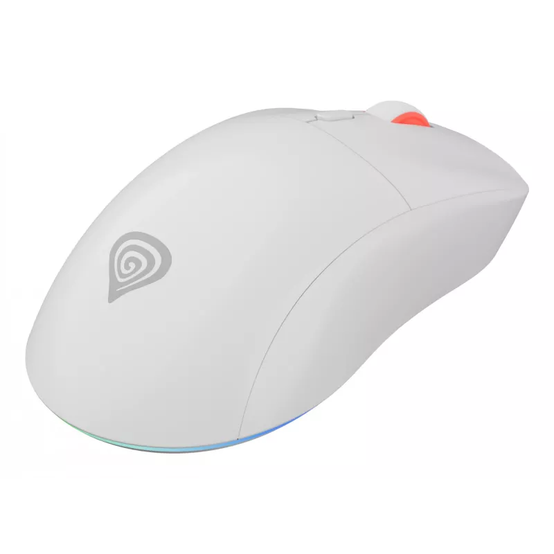 GENESIS Zircon XIII žaidimų pelė, ambidekstrinė, RF belaidė + USB Type-C, optinė, 26000 DPI