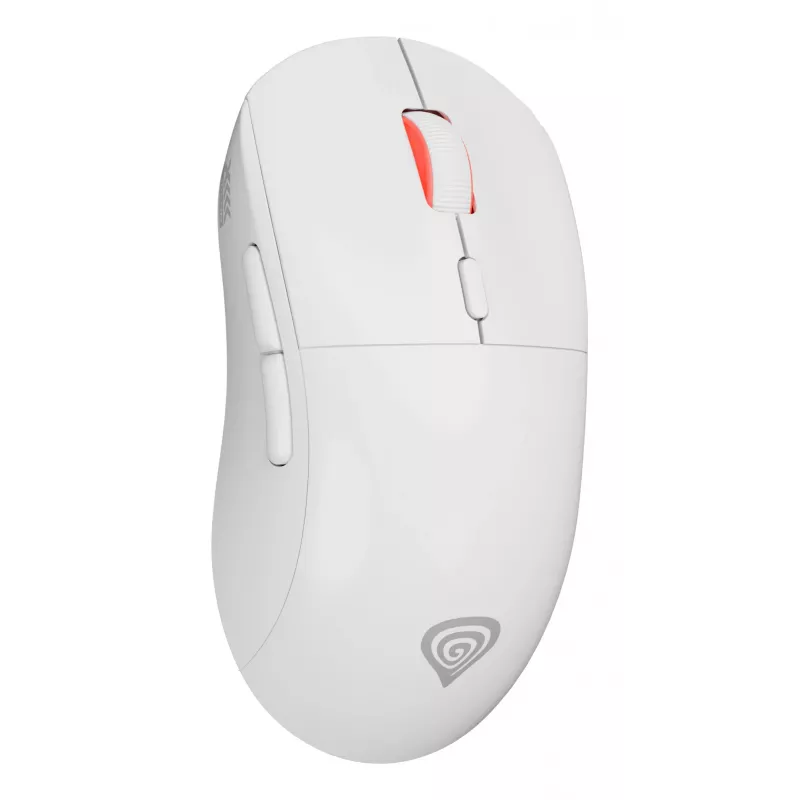 GENESIS Zircon XIII žaidimų pelė, ambidekstrinė, RF belaidė + USB Type-C, optinė, 26000 DPI