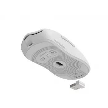 GENESIS Zircon 500 pelė žaidimams Dešinei rankai RF belaidis + Bluetooth + USB Type-C Optinė 10000 DPI