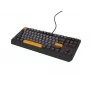 GENESIS Thor 230 TKL belaidė klaviatūra Gaming USB + RF Wireless + Bluetooth QWERTY Juoda, Pilka, Oranžinė