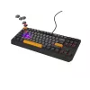 GENESIS Thor 230 TKL belaidė klaviatūra Gaming USB + RF Wireless + Bluetooth QWERTY Juoda, Pilka, Oranžinė