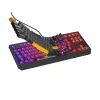 GENESIS Thor 230 TKL belaidė klaviatūra Gaming USB + RF Wireless + Bluetooth QWERTY Juoda, Pilka, Oranžinė