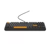 GENESIS Thor 230 TKL belaidė klaviatūra Gaming USB + RF Wireless + Bluetooth QWERTY Juoda, Pilka, Oranžinė