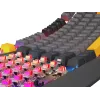 GENESIS Thor 230 TKL belaidė klaviatūra Gaming USB + RF Wireless + Bluetooth QWERTY Juoda, Pilka, Oranžinė