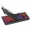 GENESIS Thor 230 TKL Lite klaviatūra, žaidimų, USB, QWERTY, juoda