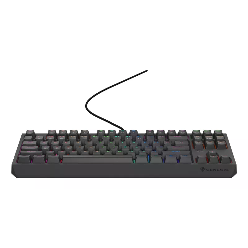 GENESIS Thor 230 TKL Lite klaviatūra, žaidimų, USB, QWERTY, juoda