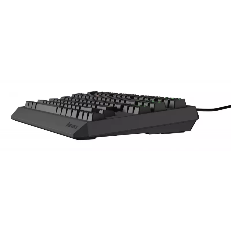 GENESIS Thor 230 TKL Lite klaviatūra, žaidimų, USB, QWERTY, juoda