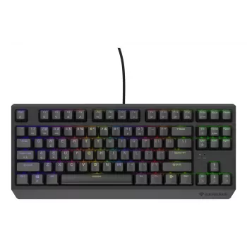Mechaninė žaidimų klaviatūra Genesis Thor 230 TKL — Tenkeyless, US QWERTY, Outemu Brown jungikliai, RGB, 1000 Hz, USB