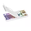 GENESIS Thor 230 TKL belaidė klaviatūra Gaming USB + RF Wireless + Bluetooth QWERTY balta