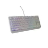 GENESIS Thor 230 TKL belaidė klaviatūra Gaming USB + RF Wireless + Bluetooth QWERTY balta
