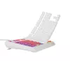 Žaidimų klaviatūra GENESIS Thor 230 TKL — USB, RF Wireless, Bluetooth, QWERTY, balta