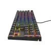 GENESIS Thor 303 TKL klaviatūra Gaming USB QWERTY US International Juoda