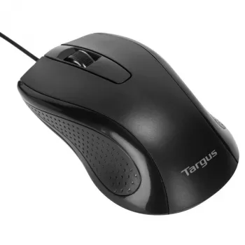 Targus AMU81AMGL pelė biuro darbui, ambidekstrinė, USB Type-A, optinė, 1000 DPI