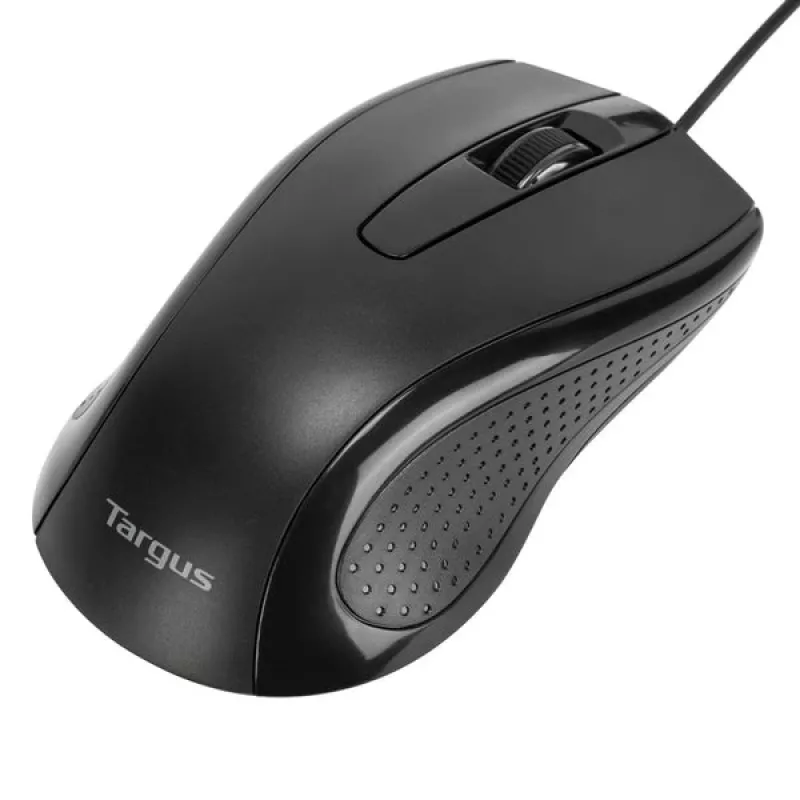 Targus AMU81AMGL pelė biuro darbui, ambidekstrinė, USB Type-A, optinė, 1000 DPI