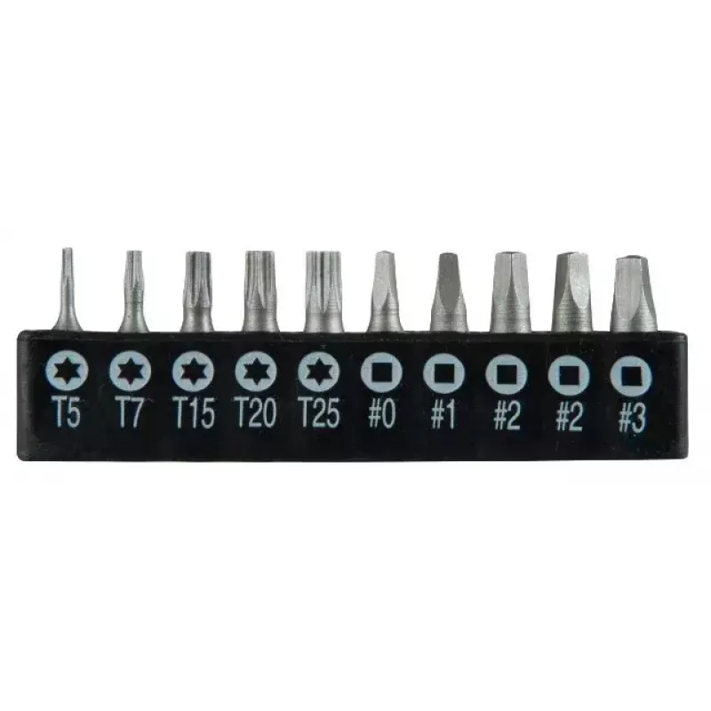 Rankinių atsuktuvų rinkinys STANLEY STHT0-62113 su Phillips, Robertson ir Torx antgaliais, magnetiniais antgaliais, ergonomiškomis rankenomis