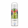 Sportinis blenderis NUTRIBULLET Portable 0,475 L Baltas su Tritan dubeniu ir nerūdijančio plieno peiliais, maitinamas baterija