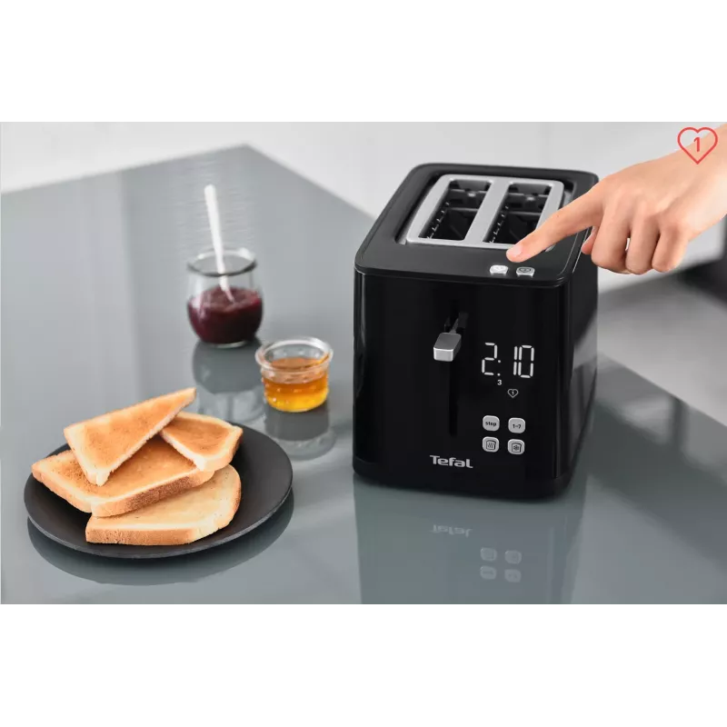 Skrudintuvas Tefal TT6408 — 2 plytelės, 850 W, juodas