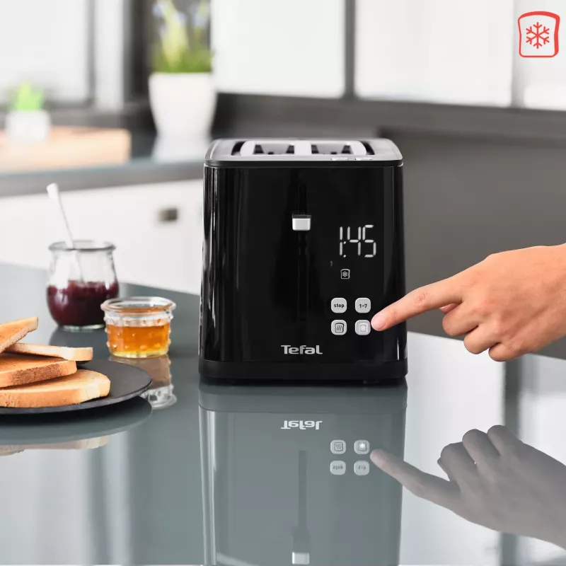 Skrudintuvas Tefal TT6408 — 2 plytelės, 850 W, juodas