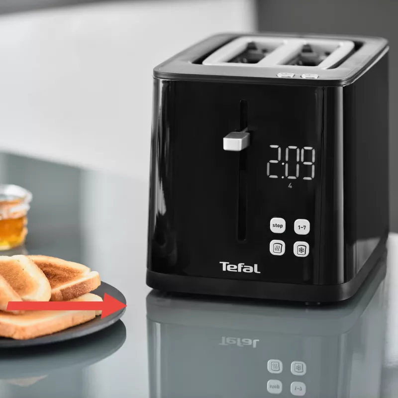 Skrudintuvas Tefal TT6408 — 2 plytelės, 850 W, juodas