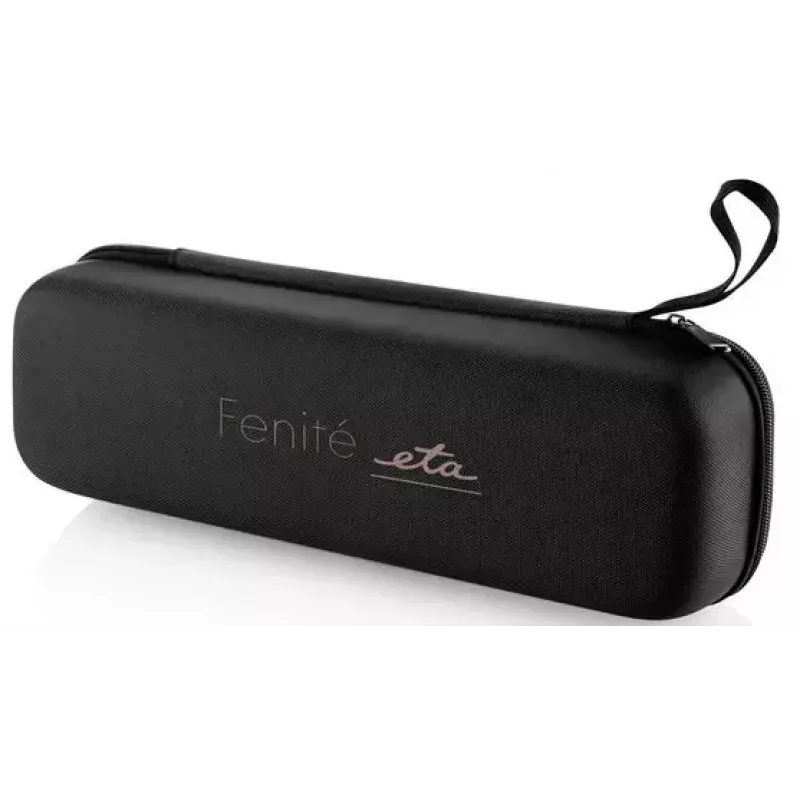 Karšto oro šepetys ETA Fenité Airflow 1300 W, keraminis cilindras, 3 temperatūros lygiai, 1,7 m laidas, Juodas/Rožinis