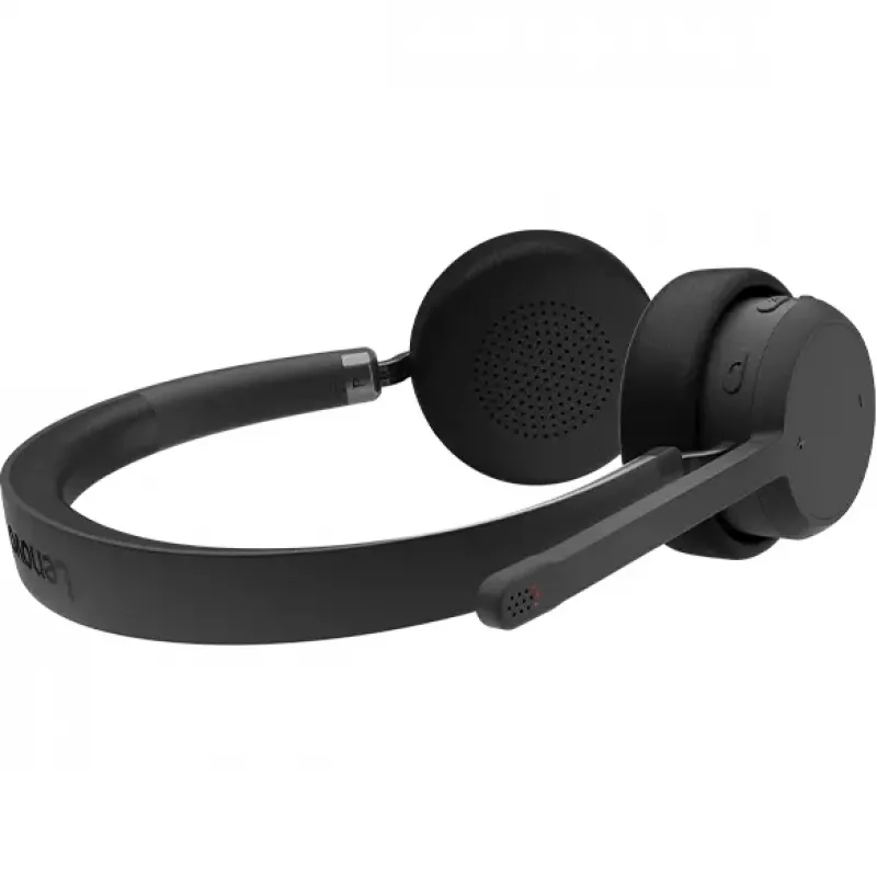 Lenovo 4XD1Q30302 belaidės ausinės su ausų apkabomis, Bluetooth, juodos