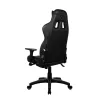 Žaidimų kėdė arozzi Avanti SoftFabric Pure Black – ergonomiška, aukšta nugara, reguliuojamos porankiai, atlošiama